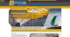 Desktop Screenshot of procrane.co.za